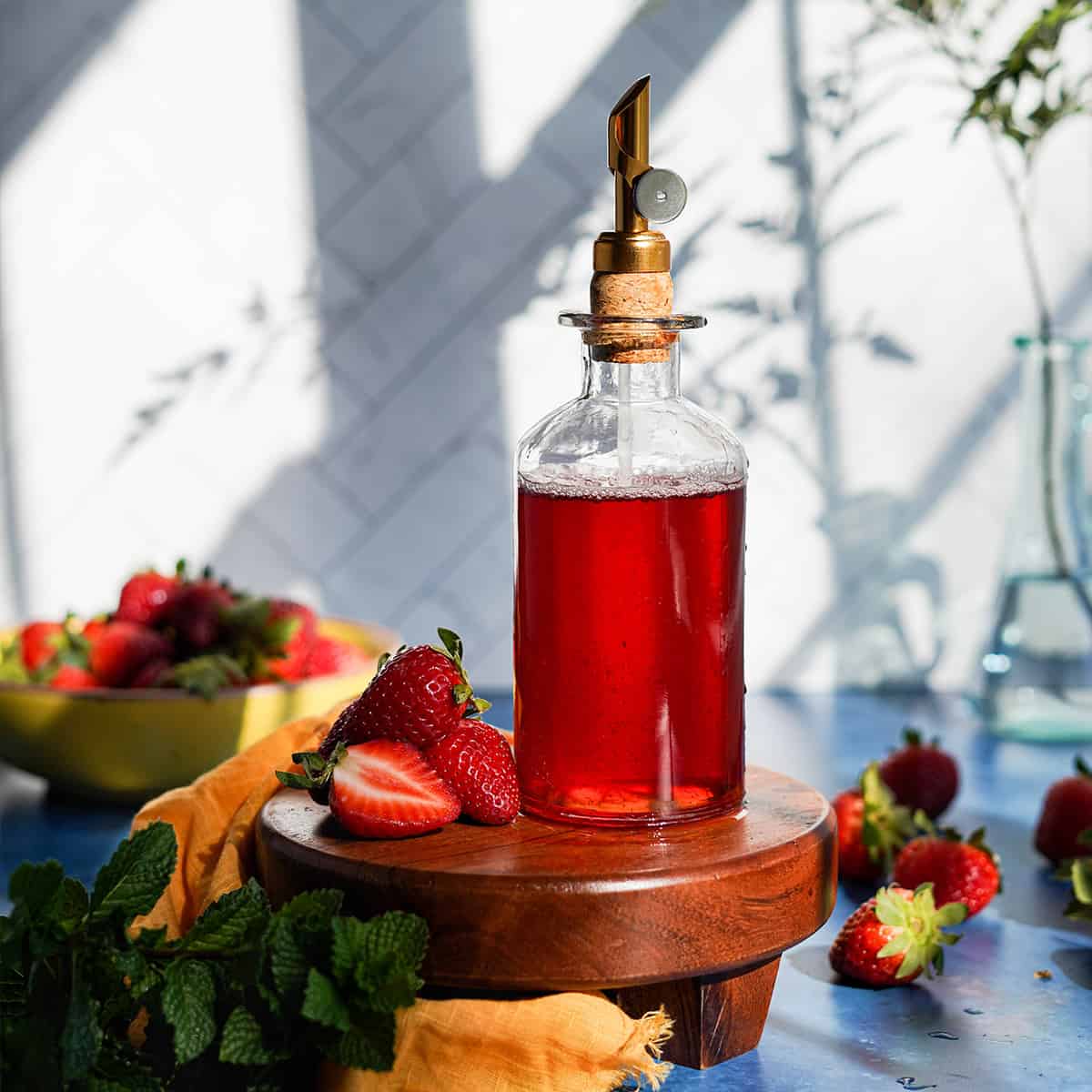 Unlock Real Strawberry Flavor: Homemade Simple Syrup Guide